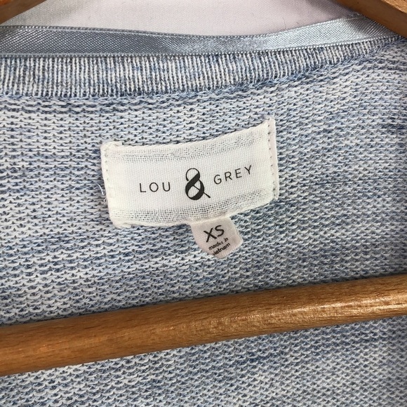 Lou & Grey - Open Front Waterfall Cardigan - XS - Picture 5 of 7